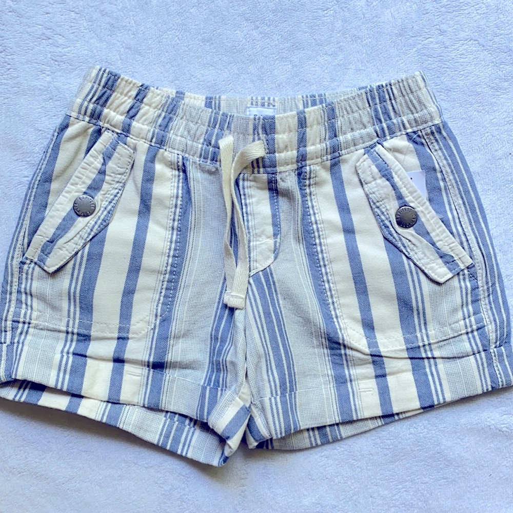 Striped Pull-on Shorts